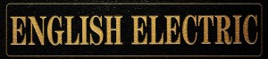 English Electric Tin Sign